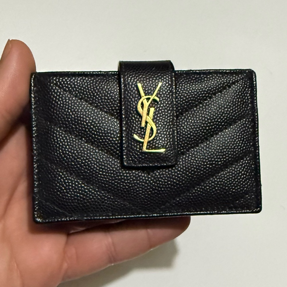 SAINT LAURENT card holder/ wallet
